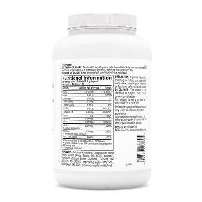 GNC Calcium Plus With Magnesium & Vitamin D3 | 180 Tablets | Strengthens Bones | Supports Strong Teeth | Promotes Healthy Muscle Contraction | Formulated in USA | 1000mg Per Serving | Product Expiry - 30/ APRIL/ 2025