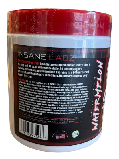 Insane Labs ORIGINAL Psychotic RED Cotton Candy 212 Gm | 35 Scoops | Pre-Workout | Free Delivery