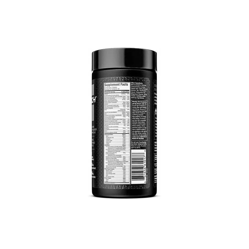 MuscleTech Platinum Multivitamin, Vitamin C for Immune Support, 18 Vitamins & Minerals, 90 Tablets | Product Expiry - 28 MAR 2025