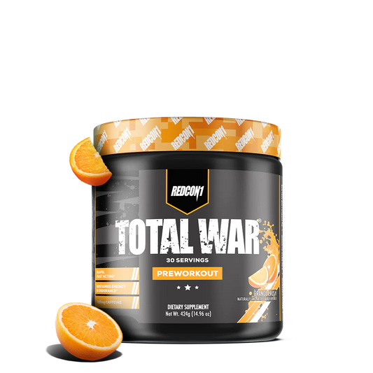 REDCON1 TOTAL WAR PRE WORKOUT Orange Crush | 444 G | 30 SERVINGS | Product Expiry - June 2025