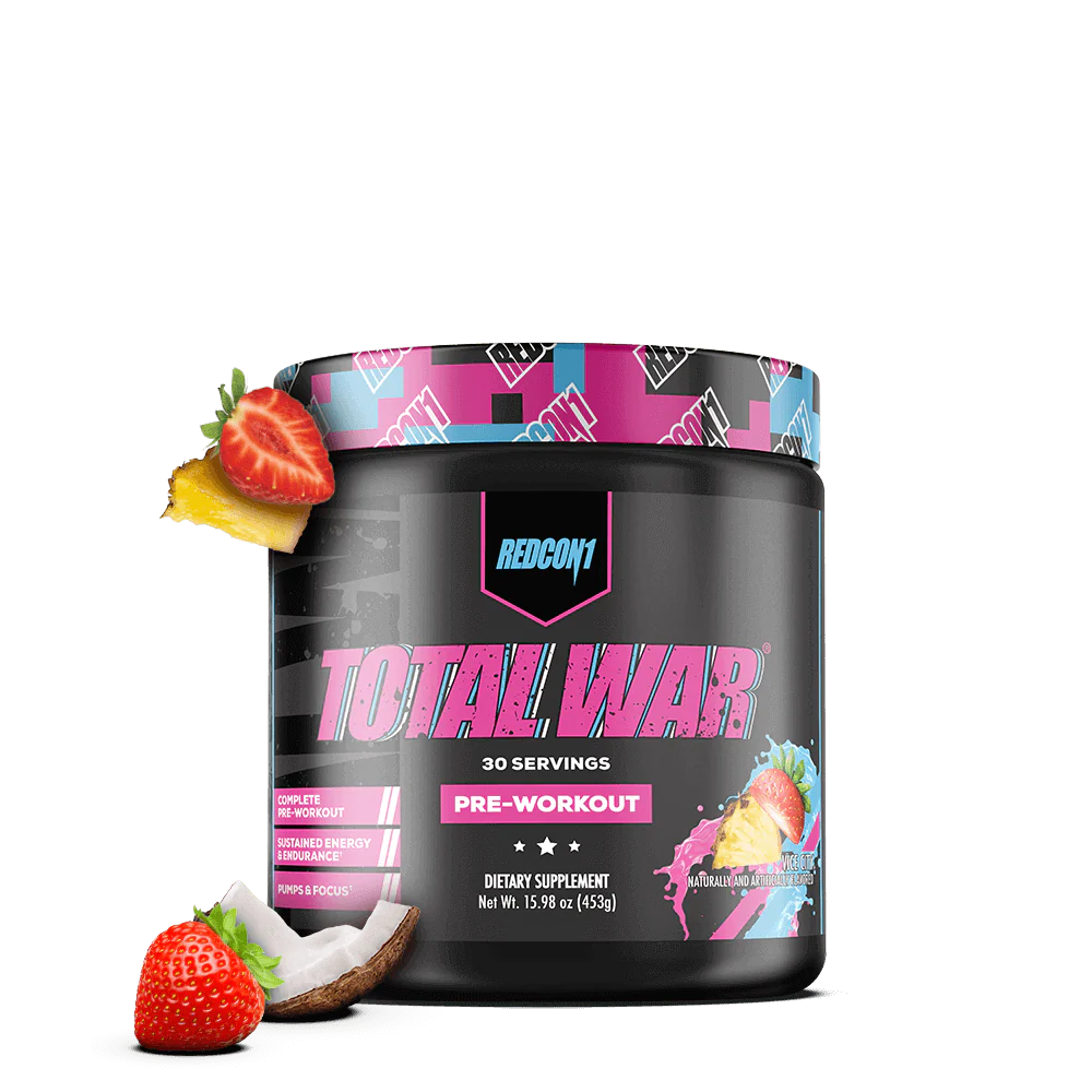 REDCON1 TOTAL WAR PRE WORKOUT Vice City | 443 G | 30 SERVINGS | Product Expiry - July 2025