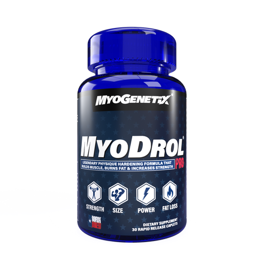 Myodrol-HSP® PRO 30 Caplets – The One & Only Original Muscle Creator for Advanced Athletes & Professional Bodybuilders | Product Expiry - MAR 2026