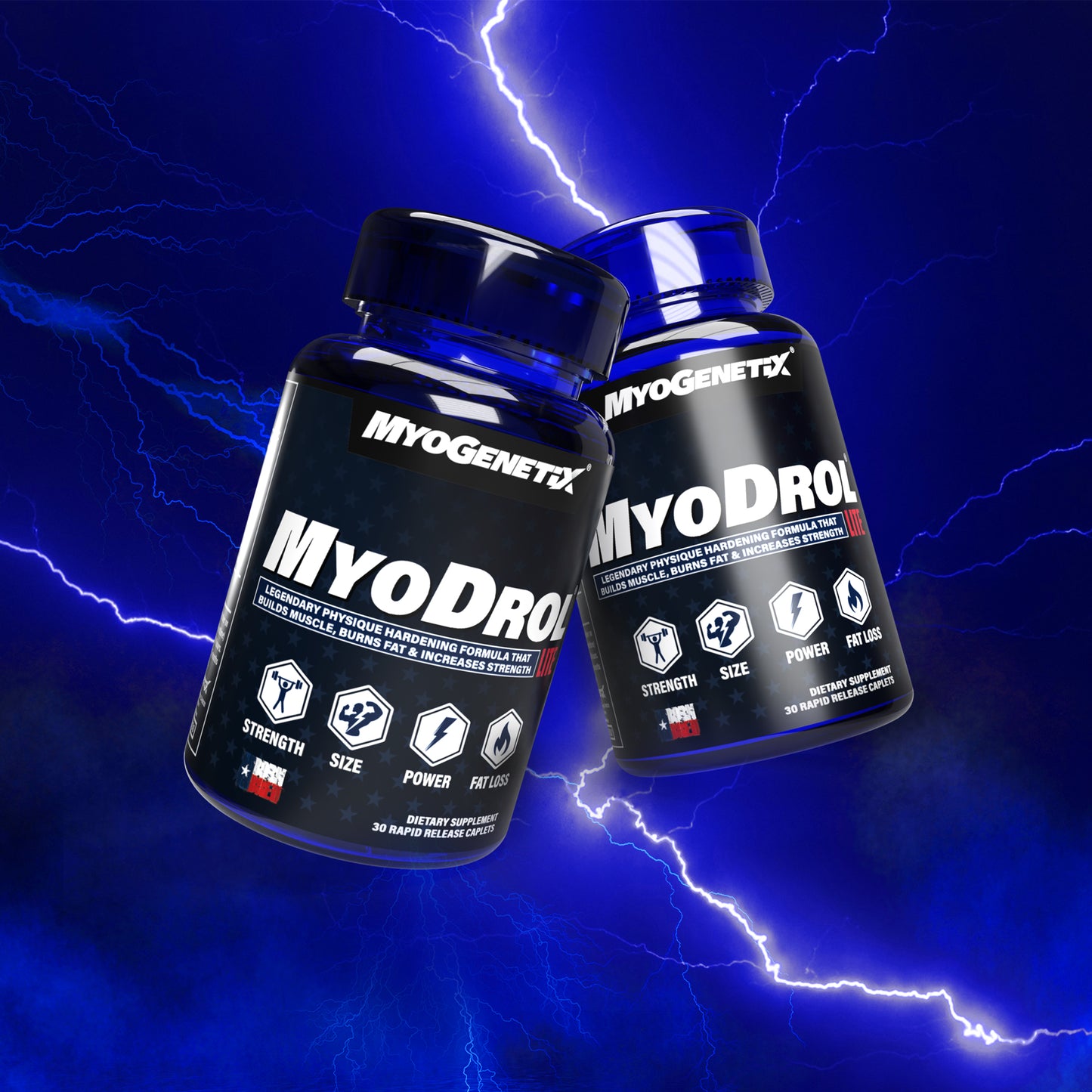 Myodrol-HSP® PRO 30 Caplets – The One & Only Original Muscle Creator for Advanced Athletes & Professional Bodybuilders | Product Expiry - MAR 2026