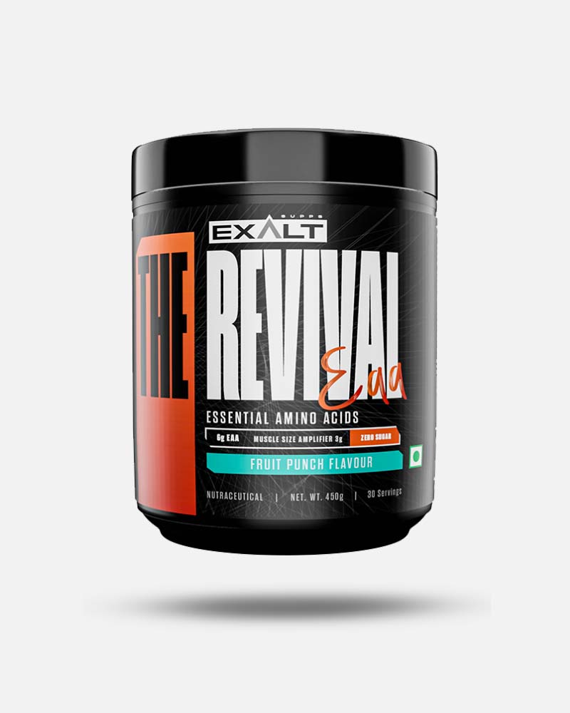 Eaxlt Supps The Revival EAA Fruit Punch 450 Gm | Muscle Growth and Repair | Delivery Free | Product Expiry - 30 April 26