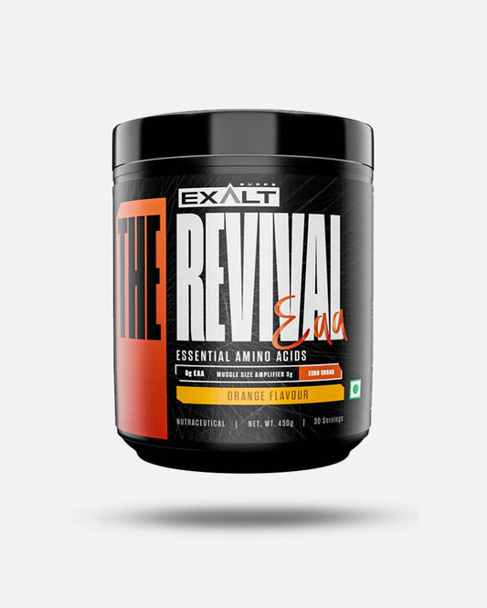 Eaxlt Supps The Revival EAA Orange 450 Gm | Muscle Growth and Repair | Delivery Free | Product Expiry - 30 April 26